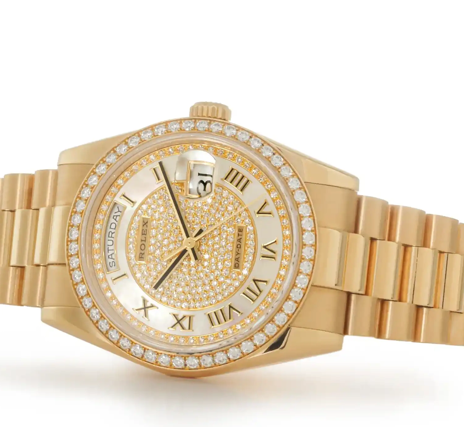Prestigious Jewelrys Rolex Day-Date Rolex 118348 0701